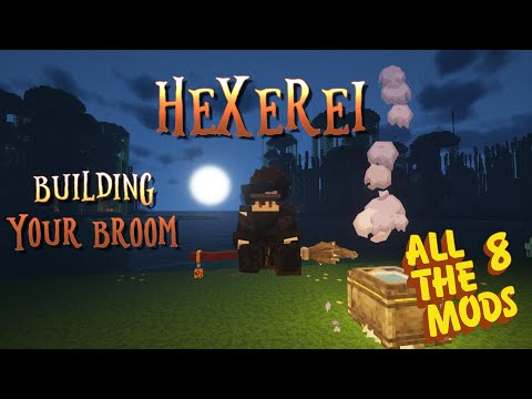 Minecraft in a Hurry - Hexerei Broom Tutorial