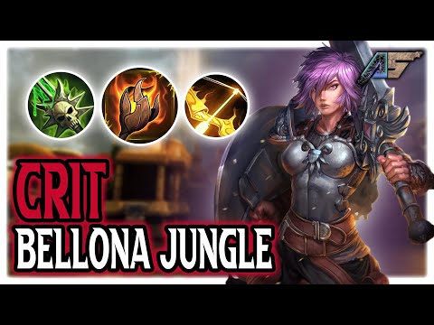 CRIT WORKS ON BELLONA?? - SMITE Bellona Jungle Conquest Gameplay