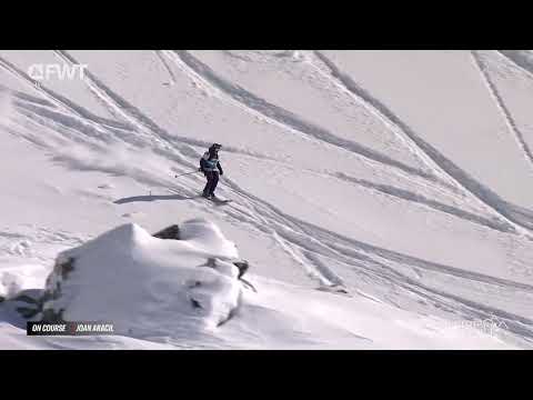 Joan Aracil firma una bajada espectacular en Georgia y escala posiciones en el Freeride World Tour