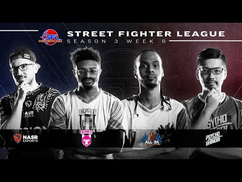 Street Fighter League Pro-US - All In vs. Alpha 3, NASR vs. Psycho Shinobi - Season 3 Week 8