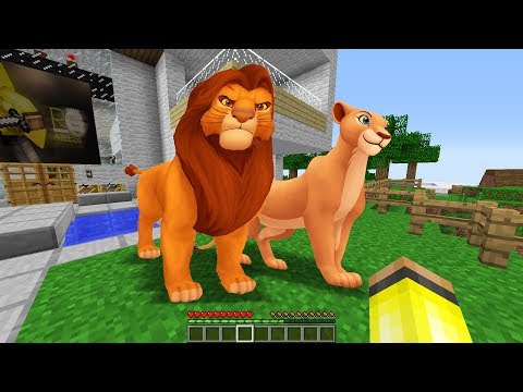 ASLAN KRAL EVİMDE ORTAYA ÇIKTI! 😱 - Minecraft