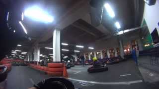 preview picture of video 'Onboard kart race at KartArena Mönchengladbach - 20.11.2013'