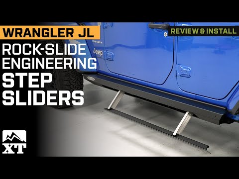 Jeep Wrangler JL Rock-Slide Engineering 3rd Gen Step Sliders Review & Install