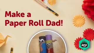How to Make Paper Roll Art | Arts and Crafts For Beginners | Gifts For Dad