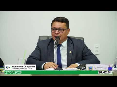 27/04/2026 - Sessão Ordinária Legislativa - Nova Ipixuna