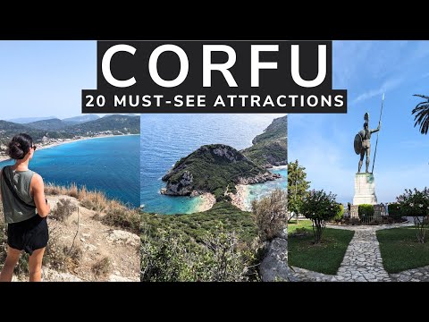 20 Things to do in Corfu, Greece - 4K Corfu Travel Guide