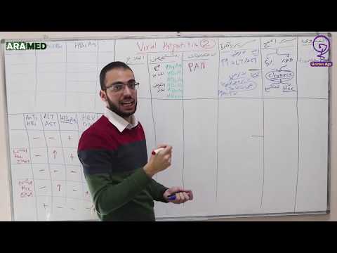 الكبد 5 - التهابات الكبد الفيروسية 2 (Hepatitis B virus + Hepatitis D virus)
