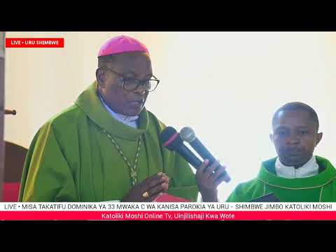 #LIVE MISA TAKATIFU DOMINIKA YA 33 MWAKA C WA KANISA PAROKIA YA SHIMBWE