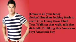 American Boy / Glee Version (with Lyrics)