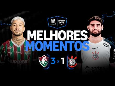 Gols e lances de Fluminense x Corinthians