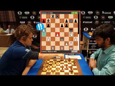 🎦 Magnus Carlsen (GOD of endgames) vs Gukesh (India No. 1)