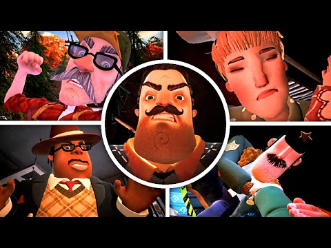 Hello Neighbor 2 - New Jumpscares (Update Showcase)