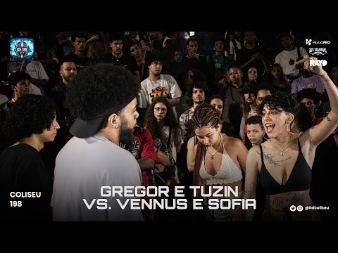 GREGOR E TUZIN X VENNUS E SOFIA - PRIMEIRA FASE - BATALHA DO COLISEU - EDIÇÃO 198