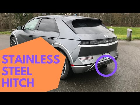 Hyundai Ioniq 5 Trailer Hitch by EcoHitch (stainless steel)