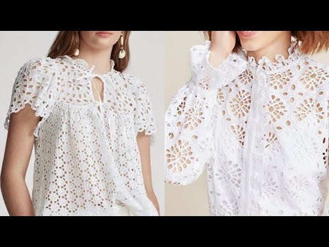 Top 50 STYLISH Fashion Ideas For Ladies Of Supper Trendy White Blouse Design 2023