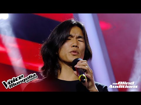 Erkhembayar.E - "You Are The Reason" | Blind Audition | The Voice of Mongolia S2