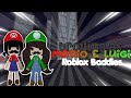 Trolling As Mario Luigi In ROBLOX Baddies