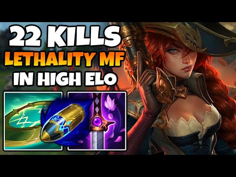 The best Lethality Miss Fortune game you will ever see. 22 Kills. Vs 2 Challengers