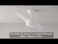 Lucci air - Ceiling fan CONDOR + remote control