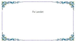 Vintersorg - Pa Landet Lyrics