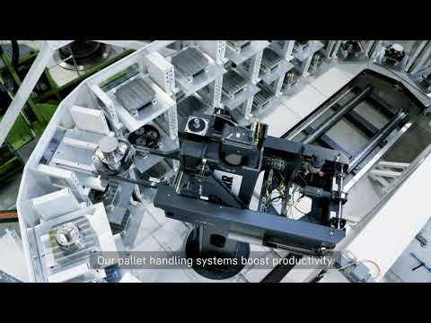 Liebherr - Pallet handling systems – Boosting machine productivity