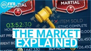 FIFA MOBILE 19 SEASON 3 MARKET EXPLAINED - HOW TO ALWAYS SELL PLAYERS ON THE MARKET