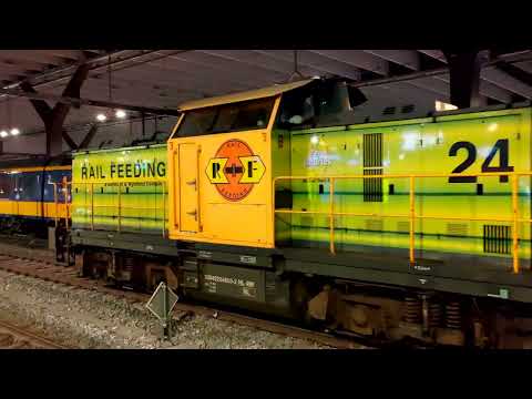 Ex DR V100 | RFF | Rotterdam Rail Feeding | Rotterdam Centraal | Brttrainz | NL | Nederland |
