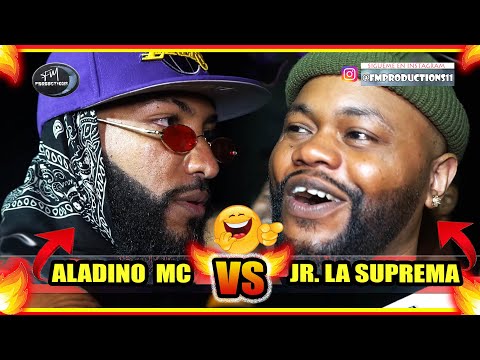 🔥 BAD BUNNY A QUIEN SIGUE? JAJA 😂 JR. LA SUPREMA vs. ALADINO MC - Batalla de Freestyle en Santiago