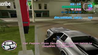 Tommy Vercetti K*lls a Pizza Delivery Guy; Road Kill Mission; Grand Theft Auto: Vice City