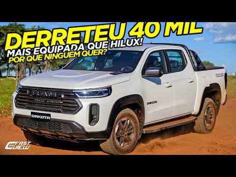 NOVA RAM DAKOTA 10X MELHOR, +BARATA E TECNOLÓGICA QUE HILUX COM DESCONTO ABSURDO! AGORA VALE A PENA?