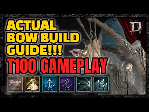 Finally, a TRUE ranged Rogue build!  Endgame Bow Rapid Fire guide for all content!  Diablo 4.