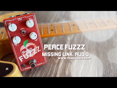 MLA Pedals: PEACE FUZZZ (the fuzz pedal for those who don't do fuzz)