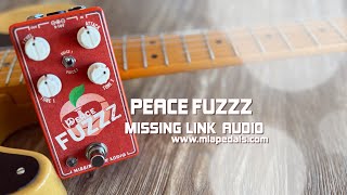 Video thumbnail for MLA Pedals: PEACE FUZZZ (the fuzz pedal for those who don't do fuzz) by Brett Kingman