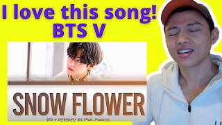 Download lagu Snow Flower (feat. Peakboy) by BTS V | Reaction mp3