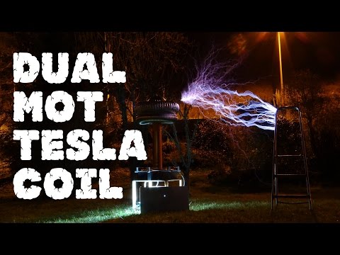 Dual MOT ARSG Tesla Coil
