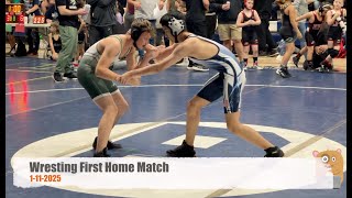Wresting First Home Match 2024 Season