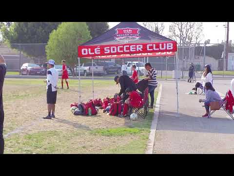 Ante Bilaver 2006 Ole Soccer Club vs Santa Monica United 2nd Half with the New SOLO SHOT-3 Camera