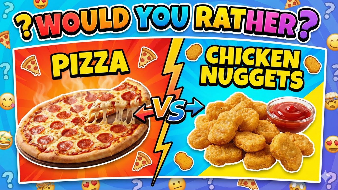 Would you Rather? Food Edition | Brain Break | Food Workout | Yummy-Yum | PhonicsMan Fitness