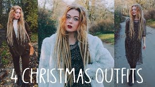 4. Four Cute Christmas Party Outfits