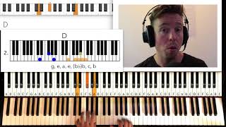 How to Play ROSES by OutKast (Intro) Original Song, lick, Piano Tutorial by Piano Couture