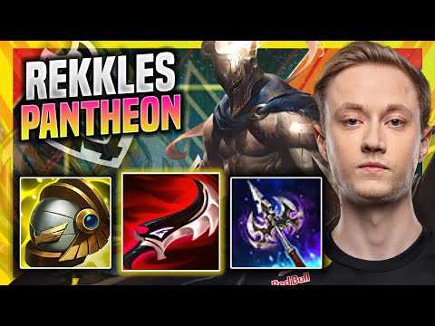 REKKLES IS A BEAST WITH PANTHEON BOT! - G2 Rekkles Plays Pantheon SUPPORT vs Orianna! | Season 11