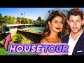 Nick Jonas & Priyanka Chopra | House Tour | $20 Million Encino Mansion
