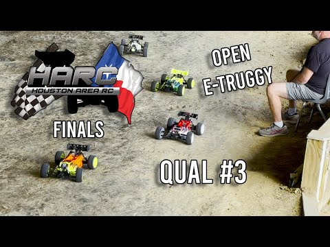 Open E-Truggy Qual #3 | HARC Finals at Gulf Coast Raceway!