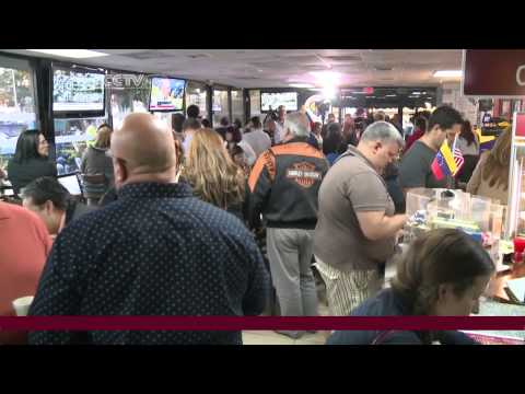 Venezuelans in Miami React to the Death of Hugo Chavez