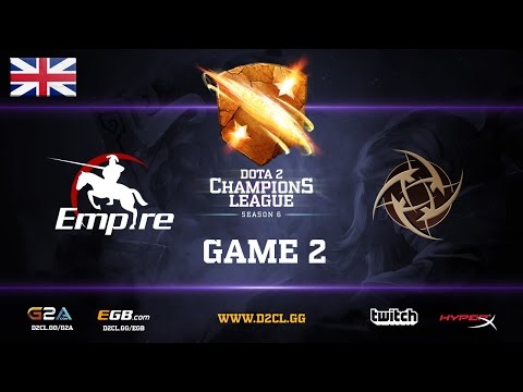 D2CL S6: Team Empire vs. NiP game 2 [EN]