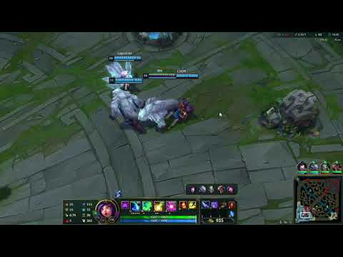 A really interesting neeko and volibear interaction