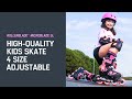 ROLLERBLADE Inline-Skates Microblade SL Schwarz/Korall, 36.5-40.5