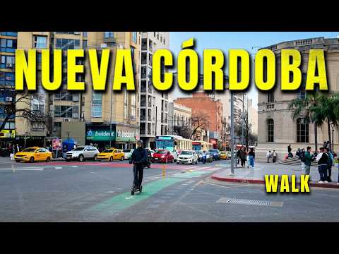 Así se ve Nueva Córdoba hoy | Recorrido de 1 HORA Walking Tours en 4K