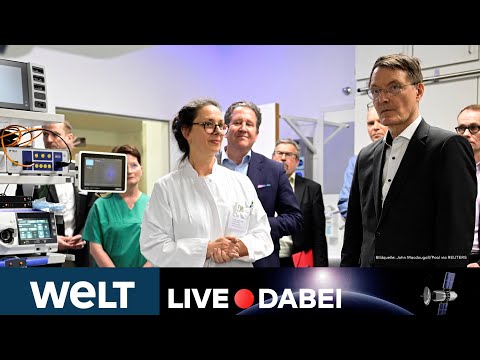 KARL LAUTERBACH: Wie Deutschlands Krankenhäuser gerettet werden sollen | WELT Livestream