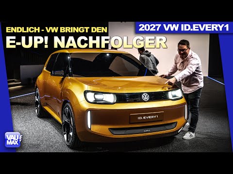 VW ID.1 EveryOne – this will be the e-up! successor ⚡ 🚗 // VauMaxTV first impressions